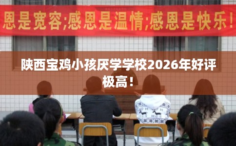 陕西宝鸡小孩厌学学校2026年好评极高！