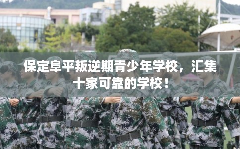 保定阜平叛逆期青少年学校，汇集十家可靠的学校！