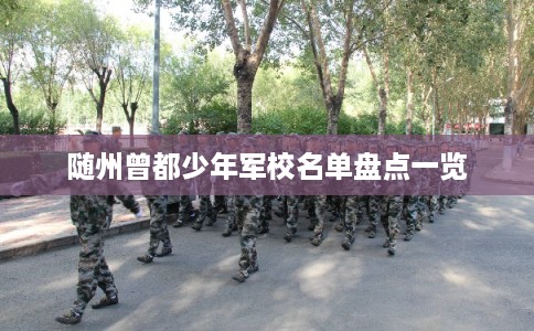 随州曾都少年军校名单盘点一览