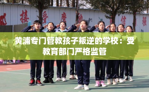 黄浦专门管教孩子叛逆的学校：受教育部门严格监管