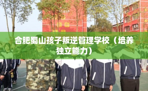 合肥蜀山孩子叛逆管理学校（培养独立能力）