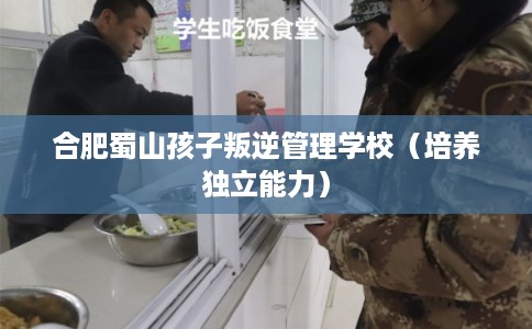 合肥蜀山孩子叛逆管理学校（培养独立能力）