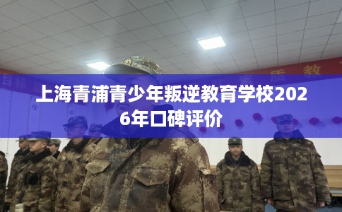 上海青浦青少年叛逆教育学校2026年口碑评价