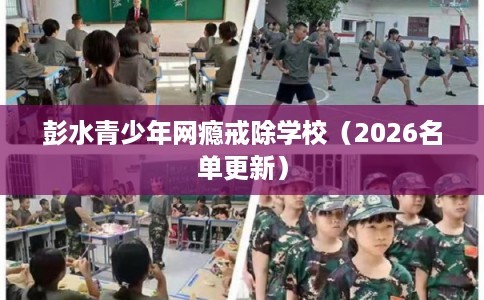 彭水青少年网瘾戒除学校（2026名单更新）