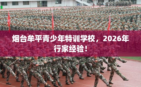 烟台牟平青少年特训学校，2026年行家经验！