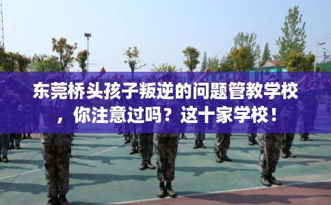 东莞桥头孩子叛逆的问题管教学校，你注意过吗？这十家学校！