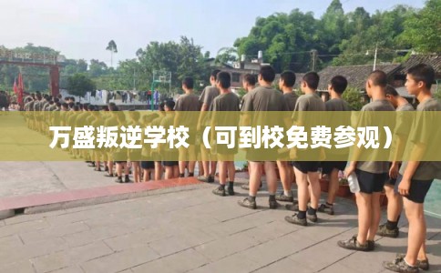 万盛叛逆学校（可到校免费参观）