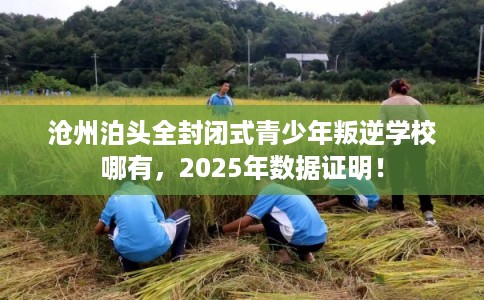 沧州泊头全封闭式青少年叛逆学校哪有，2025年数据证明！
