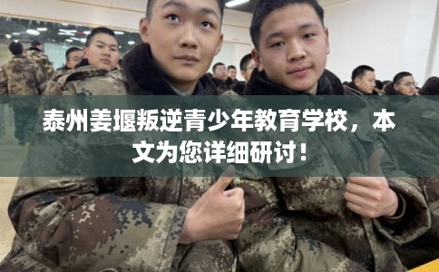 泰州姜堰叛逆青少年教育学校，本文为您详细研讨！