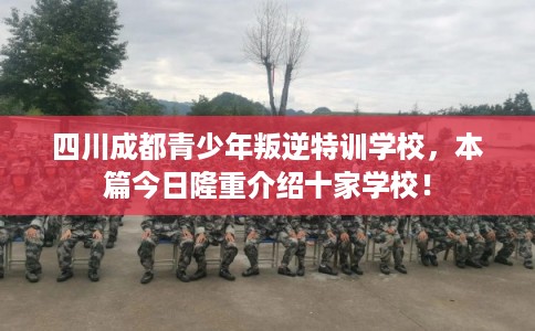 四川成都青少年叛逆特训学校，本篇今日隆重介绍十家学校！