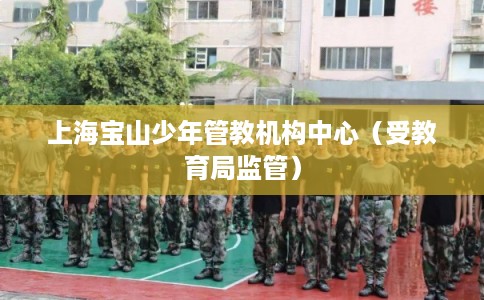 上海宝山少年管教机构中心（受教育局监管）