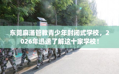 东莞麻涌管教青少年封闭式学校，2026年迅速了解这十家学校！