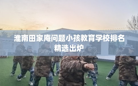 淮南田家庵问题小孩教育学校排名精选出炉