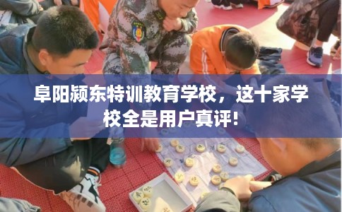 阜阳颍东特训教育学校，这十家学校全是用户真评!