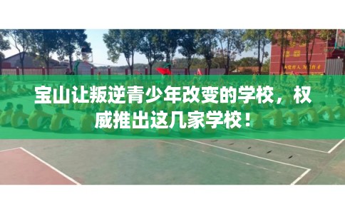 宝山让叛逆青少年改变的学校，权威推出这几家学校！