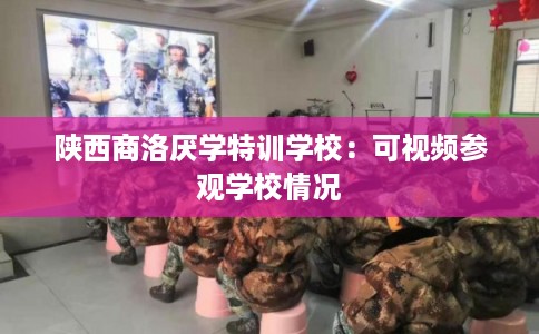 陕西商洛厌学特训学校：可视频参观学校情况