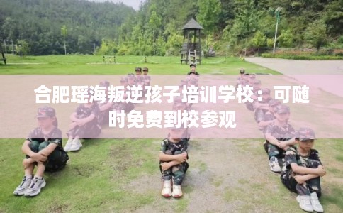 合肥瑶海叛逆孩子培训学校:可随时免费到校参观 合肥瑶海叛逆孩子培训学校:可随时免费到校参观
