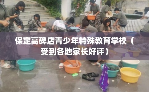 保定高碑店青少年特殊教育学校（受到各地家长好评）