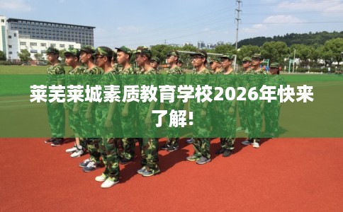 莱芜莱城素质教育学校2026年快来了解!