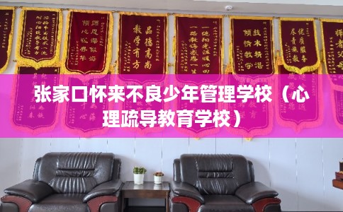 张家口怀来不良少年管理学校（心理疏导教育学校）