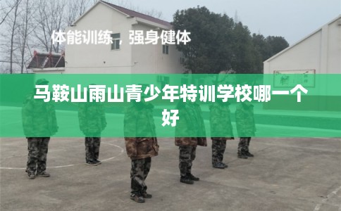 马鞍山雨山青少年特训学校哪一个好