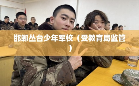邯郸丛台少年军校（受教育局监管）
