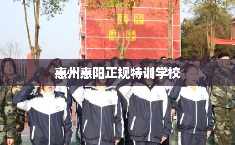 惠州惠阳正规特训学校