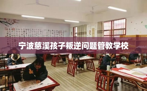 宁波慈溪孩子叛逆问题管教学校