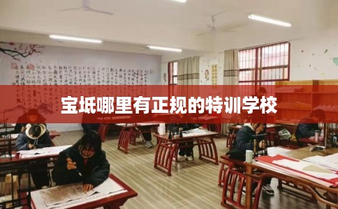 宝坻哪里有正规的特训学校