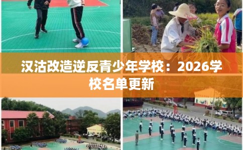 汉沽改造逆反青少年学校：2026学校名单更新