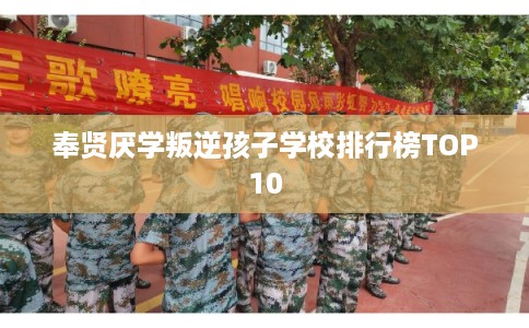 奉贤厌学叛逆孩子学校排行榜TOP10
