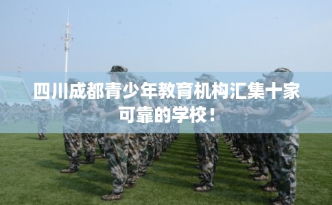 四川成都青少年教育机构汇集十家可靠的学校！