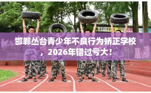 邯郸丛台青少年不良行为矫正学校,2026年错过亏大! 邯郸丛台青少年不良行为矫正学校,2026年错过亏大!