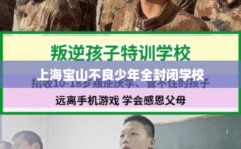 上海宝山不良少年全封闭学校