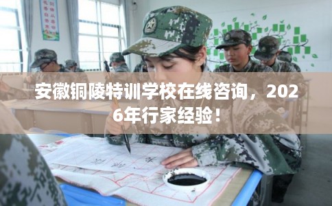 安徽铜陵特训学校在线咨询，2026年行家经验！