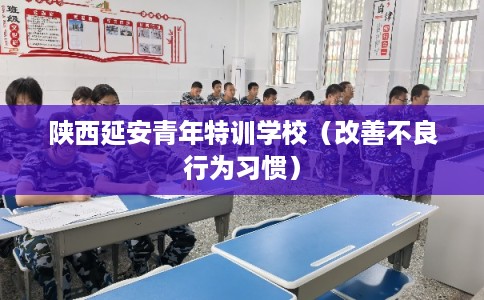 陕西延安青年特训学校（改善不良行为习惯）