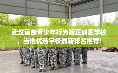 武汉蔡甸青少年行为矫正纠正学校，当地优选学校最新排名推荐!