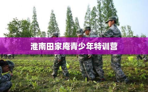 淮南田家庵青少年特训营