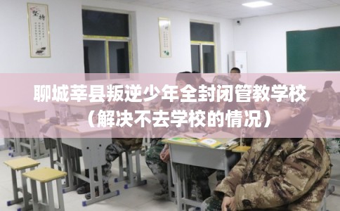 聊城莘县叛逆少年全封闭管教学校（解决不去学校的情况）