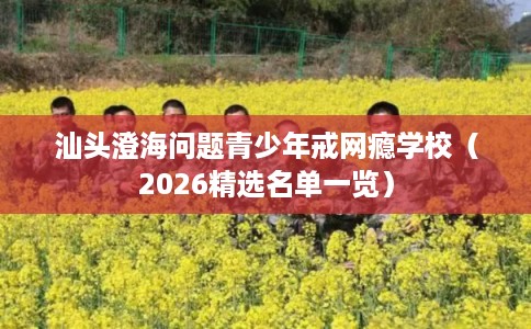 汕头澄海问题青少年戒网瘾学校（2026精选名单一览）