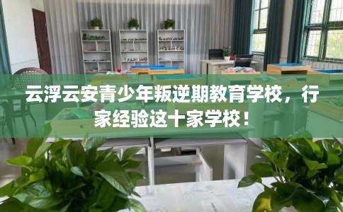 云浮云安青少年叛逆期教育学校，行家经验这十家学校！