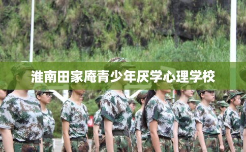 淮南田家庵青少年厌学心理学校 淮南田家庵青少年厌学心理学校