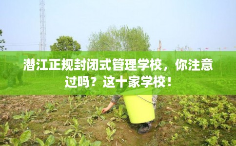 潜江正规封闭式管理学校,你注意过吗?这十家学校! 潜江正规封闭式管理学校,你注意过吗?这十家学校!