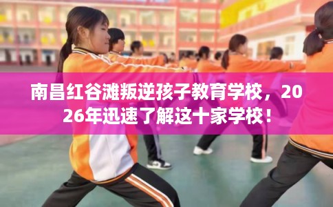 南昌红谷滩叛逆孩子教育学校，2026年迅速了解这十家学校！