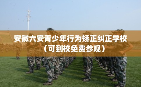 安徽六安青少年行为矫正纠正学校(可到校免费参观) 安徽六安青少年行为矫正纠正学校(可到校免费参观)