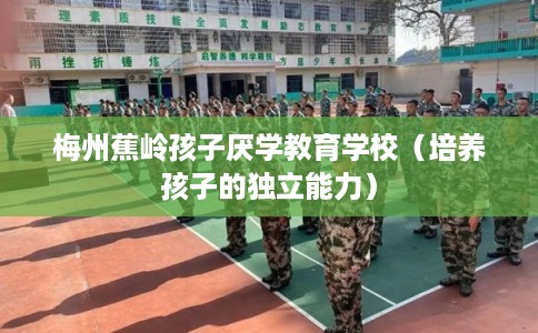 梅州蕉岭孩子厌学教育学校（培养孩子的独立能力）