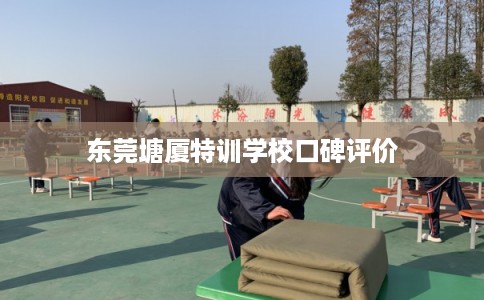 东莞塘厦特训学校口碑评价 东莞塘厦特训学校口碑评价