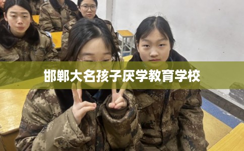 邯郸大名孩子厌学教育学校