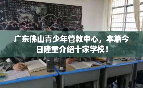 广东佛山青少年管教中心，本篇今日隆重介绍十家学校！
