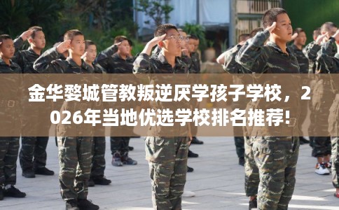 金华婺城管教叛逆厌学孩子学校，2026年当地优选学校排名推荐!